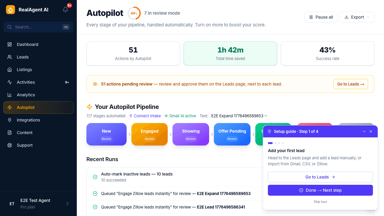 Put Your Pipeline on Autopilot