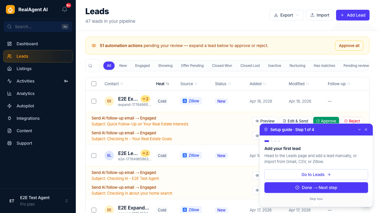 AI-Powered Lead Management